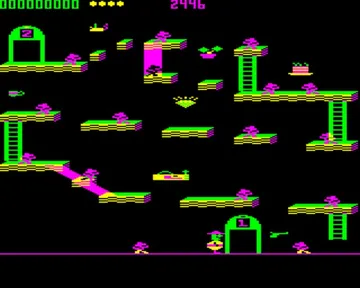 Bounty Bob Strikes Back (1986)(Micro Power)[h] screen shot game playing
